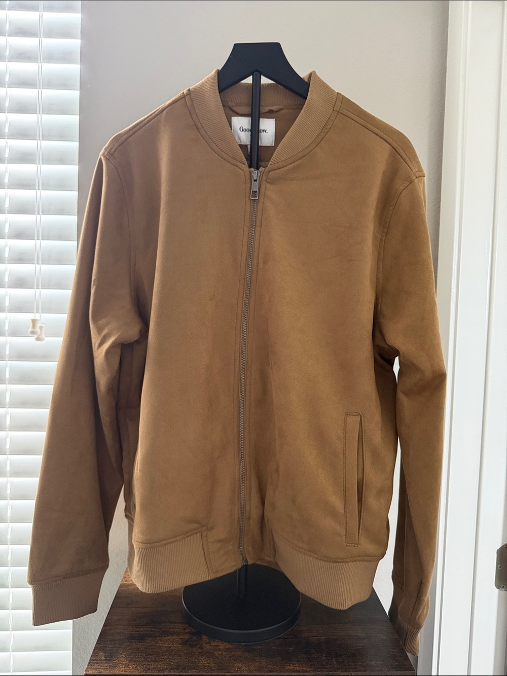 Goodfellow & Co Tan Bomber Jacket
